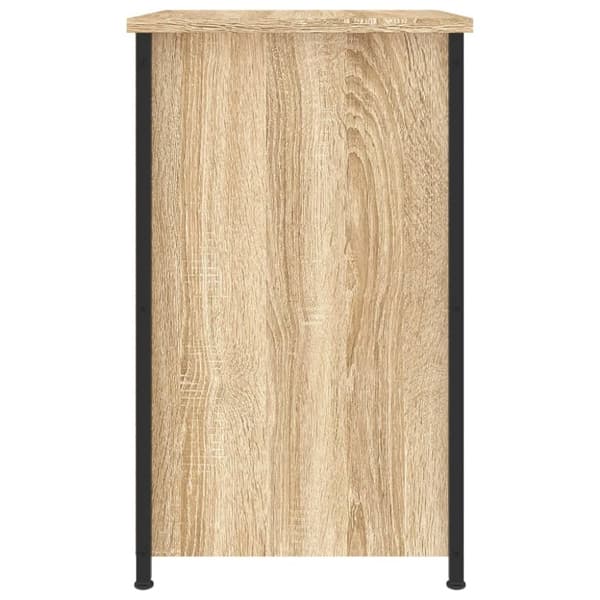 Sengeborde 2 stk. 40x36x60 cm konstrueret træ sonoma-eg - Sengebord - Sengeborde - Home & Living
