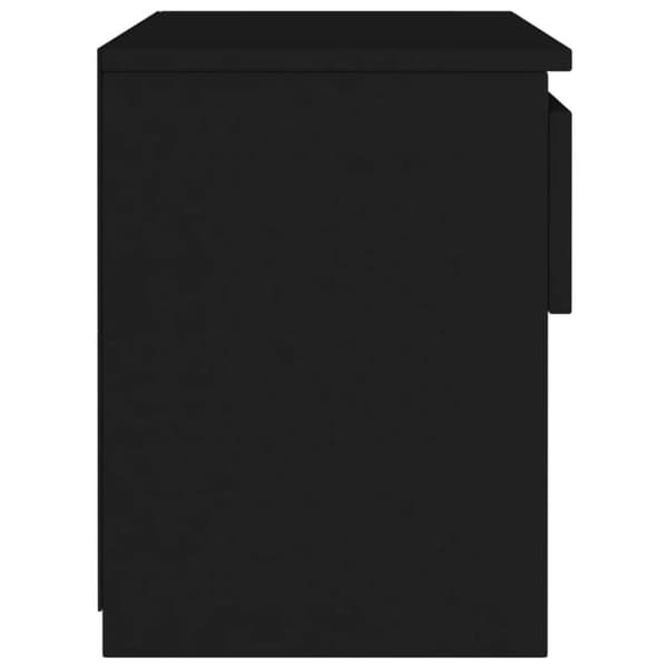 Sengebord 40x30x39 cm spånplade sort - Sengeskab - Sengeskabe - Home & Living