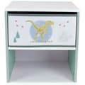 Miniatyrbild 1 av 3: Sängbord med låda Dinosaurier - Jurassic Word - KUL HUS - H.36 X L.33 X D.30 cm