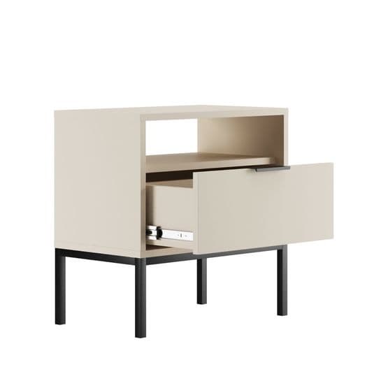 Austin - Sengebord - Cashmere And Black