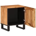 Miniatyrbilde 2 av 9: vidaXL Nattbord 40x34x46 cm heltre akasie