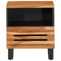 Miniatyrbilde 4 av 11: vidaXL Nattbord 2 stk 40x34x46 cm heltre akasie