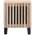 Miniatyrbilde 3 av 9: vidaXL Nattbord 40x34x46 cm heltre bleket mango