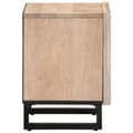 Miniatyrbilde 4 av 9: vidaXL Nattbord 40x34x46 cm heltre bleket mango