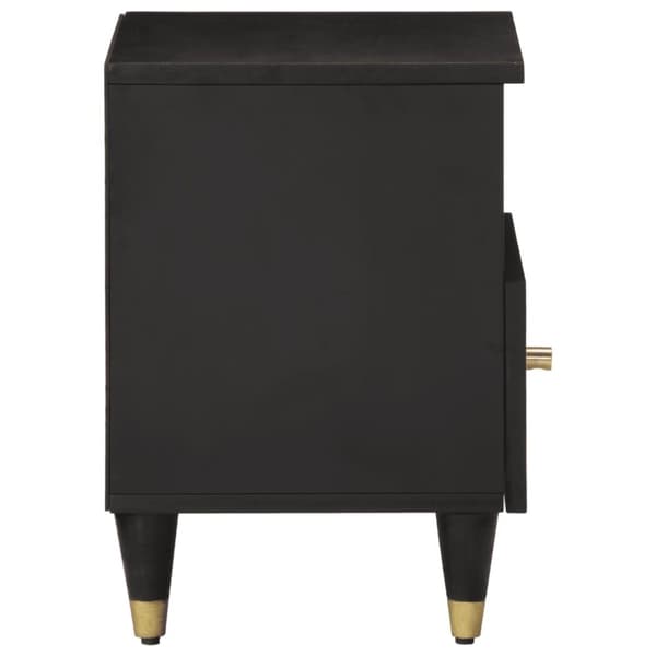 vidaXL sengeborde 2 stk. 40x33x46 cm massivt mangotræ