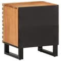 Miniatyrbilde 5 av 10: vidaXL Nattbord 40x34x46 cm heltre akasie