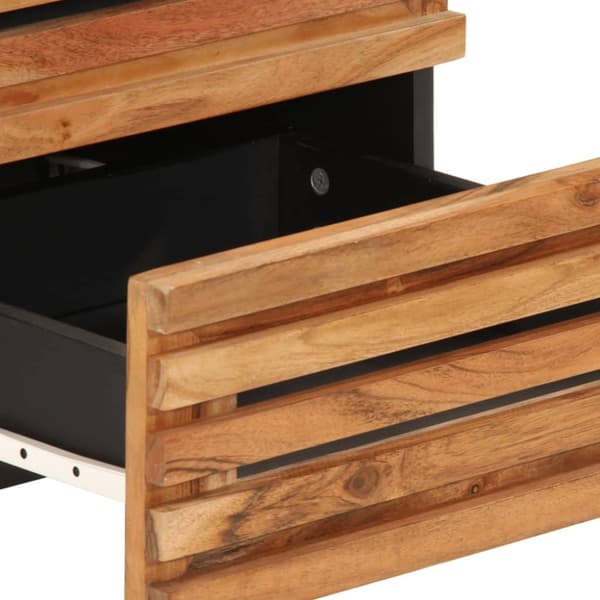 vidaXL Nattbord 40x34x46 cm heltre akasie