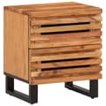 Miniatyrbilde 1 av 10: vidaXL Nattbord 40x34x46 cm heltre akasie