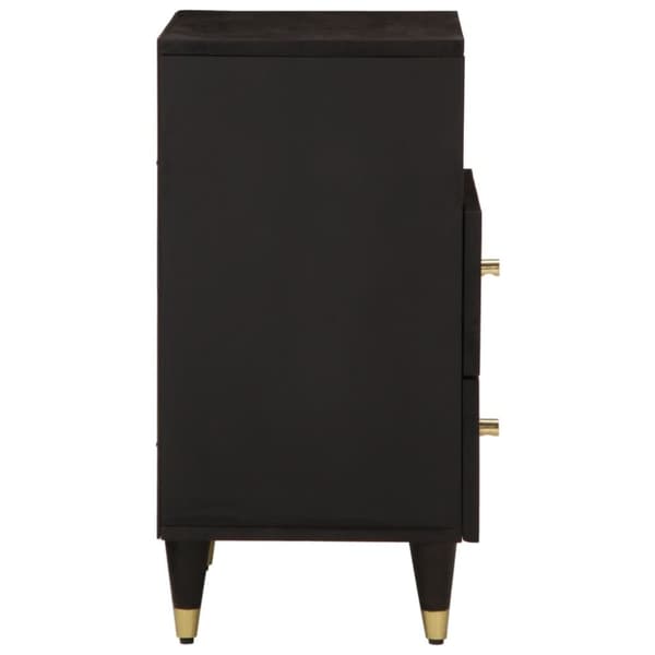 vidaXL sengebord 50x33x60 cm massivt mangotræ