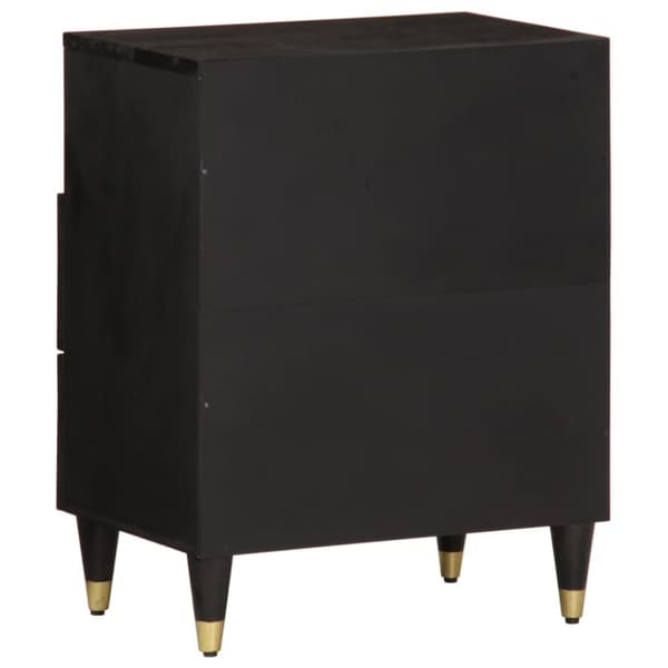 vidaXL sengebord 50x33x60 cm massivt mangotræ