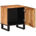 Miniatyrbilde 3 av 10: vidaXL Nattbord 2 stk 40x34x46 cm heltre akasie
