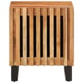 Miniatyrbilde 4 av 10: vidaXL Nattbord 2 stk 40x34x46 cm heltre akasie