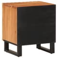 Miniatyrbilde 6 av 10: vidaXL Nattbord 2 stk 40x34x46 cm heltre akasie
