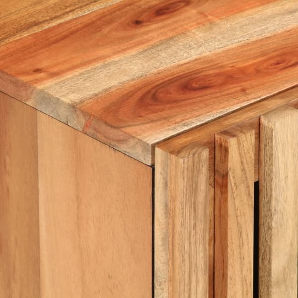 vidaXL Nattbord 2 stk 40x34x46 cm heltre akasie