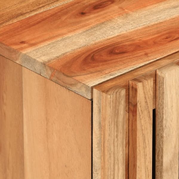 vidaXL Nattbord 2 stk 40x34x46 cm heltre akasie