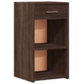 Miniatyrbilde 3 av 11: vidaXL Nattbord 2 stk brun eik 35x34x65 cm konstruert tre