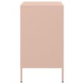 Pikkukuva 8 / 11: vidaXL Yöpöydät 2 kpl pinkki 36x39x68 cm teräs
