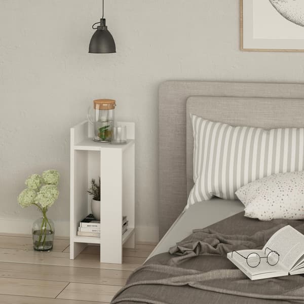 Chic Home Eero yöpöytä 25x27xK60 cm, valkoinen