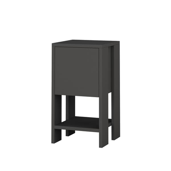 Chic Home Elma yöpöytä L30xS30xK55 cm, antrasiitti