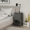 Pikkukuva 1 / 5: Chic Home Elma yöpöytä L30xS30xK55 cm, antrasiitti