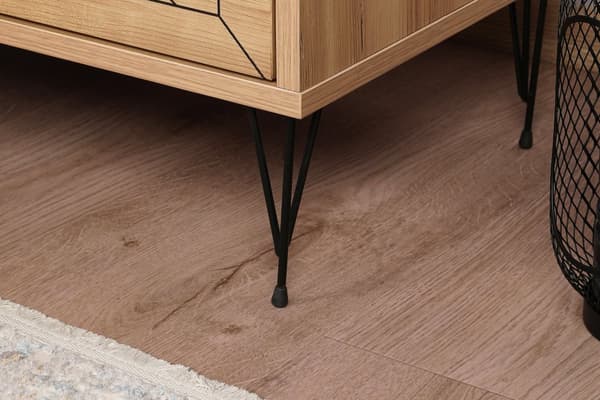 Chic Home Luona yöpöytä laatikoilla L50xS40xK55 cm, ruskea