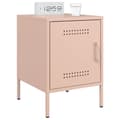 Miniatyrbilde 4 av 11: vidaXL Nattbord 2 stk rosa 36x39x50,5 cm stål