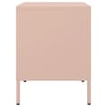 Pikkukuva 8 / 11: vidaXL Yöpöydät 2 kpl pinkki 36x39x50,5 cm teräs