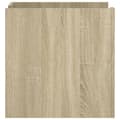 Miniatyrbilde 6 av 11: vidaXL Nattbord 2 stk sonoma eik 45x50x50 cm konstruert tre