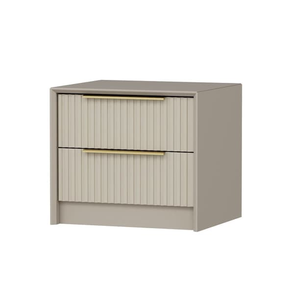 Chic Home Kati yöpöytä 53x45xK45 cm, beige/kulta