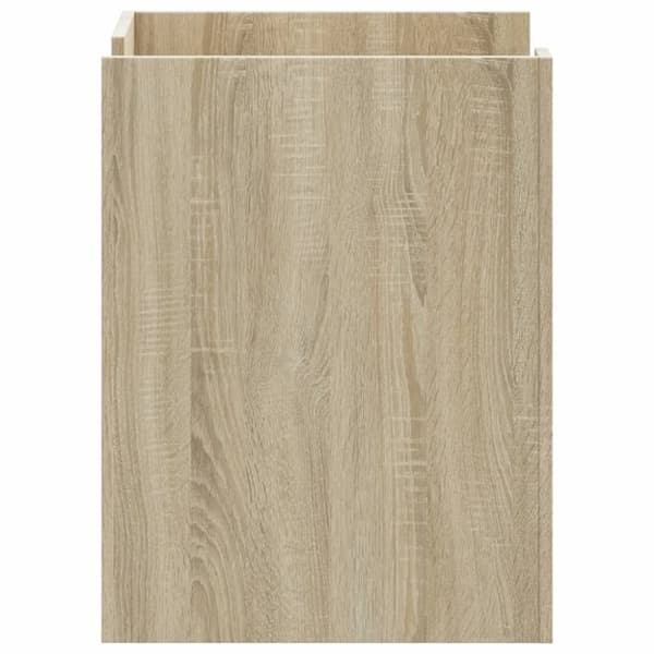 vidaXL Nattbord sonoma eik 45x50x65 cm konstruert tre
