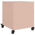Miniatyrbilde 9 av 11: vidaXL Nattbord rosa 36x39x43,5 cm stål