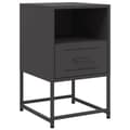 Miniatyrbillede 6 af 11: vidaXL sengeborde 2 stk. 36x39x60,5 cm stål sort