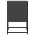 Miniatyrbillede 8 af 11: vidaXL sengeborde 2 stk. 36x39x60,5 cm stål sort