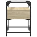 Miniatyrbilde 6 av 11: vidaXL Nattbord sonoma eik 40x40x55 cm konstruert tre