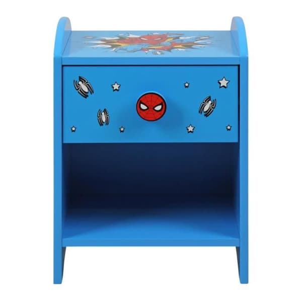 Spiderman sängbord med låda