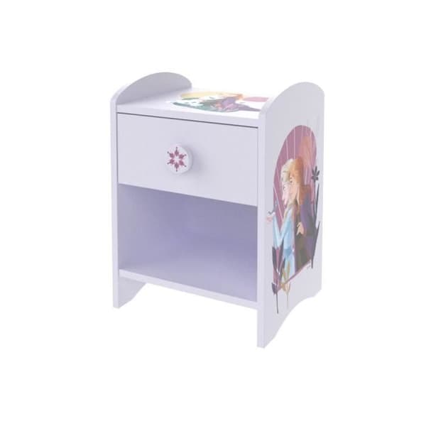 Sängbord - Disney Frozen - Med låda och förvaringsfack