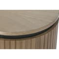 Miniatyrbillede 3 af 9: Natbord Home ESPRIT Natur Metal Paulonia træ 60 x 43 x 57 cm