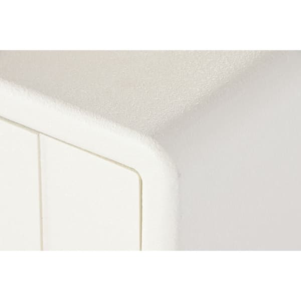 Natbord DKD Home Decor Hvid Træ MDF 45 x 40 x 55 cm