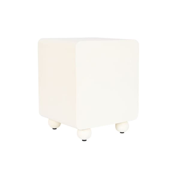 Natbord DKD Home Decor Hvid Træ MDF 45 x 40 x 55 cm