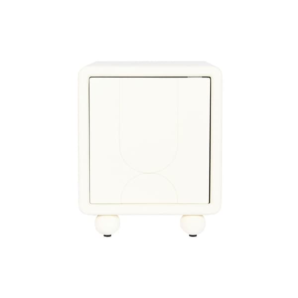 Natbord DKD Home Decor Hvid Træ MDF 45 x 40 x 55 cm