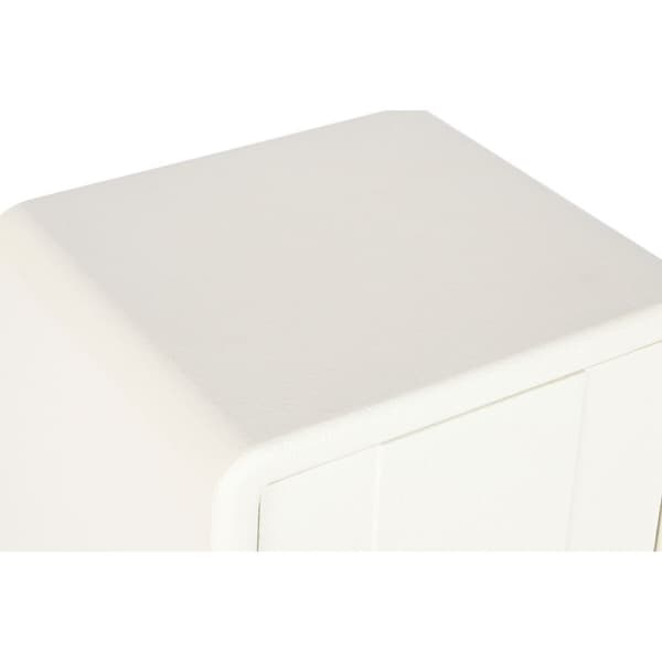 Natbord DKD Home Decor Hvid Træ MDF 45 x 40 x 55 cm