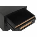 Miniatyrbilde 3 av 5: Nattbord DKD Home Decor Svart Naturell Rotting Treverk av mangotre 50 x 40 x 55 cm