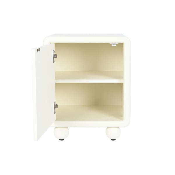 Nattbord DKD Home Decor Hvit Tre MDF 45 x 40 x 55 cm