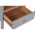 Miniatyrbilde 5 av 10: Nattbord Home ESPRIT Blå Grå Naturell Tre MDF 48 x 40 x 55 cm