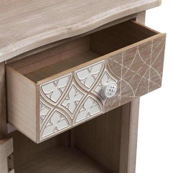 Nattbord Versa Lyra Paulownia-tre Tre MDF 30 x 70 x 45 cm