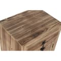 Pikkukuva 5 / 10: Yöpöytä Home ESPRIT Musta Luonnollinen Kuusi Puu MDF 45 x 34 x 66 cm