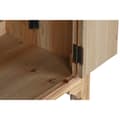 Pikkukuva 7 / 10: Yöpöytä Home ESPRIT Musta Luonnollinen Kuusi Puu MDF 45 x 34 x 66 cm