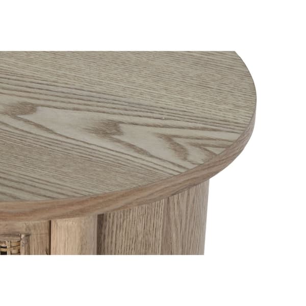 Natbord Home ESPRIT Natur Naturgummi 48 x 35 x 66 cm