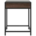 Miniatyrbillede 7 af 11: vidaXL sengebord med Infinity LED-lys 40x40x51 cm brun egetræsfarve