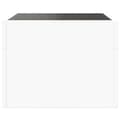 Miniatyrbillede 6 af 11: vidaXL sengebord med Infinity LED-lys 40x40x30 cm hvid